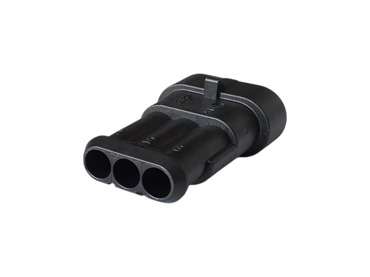 AMP Superseal 1.5 3-napainen Liitin Uros