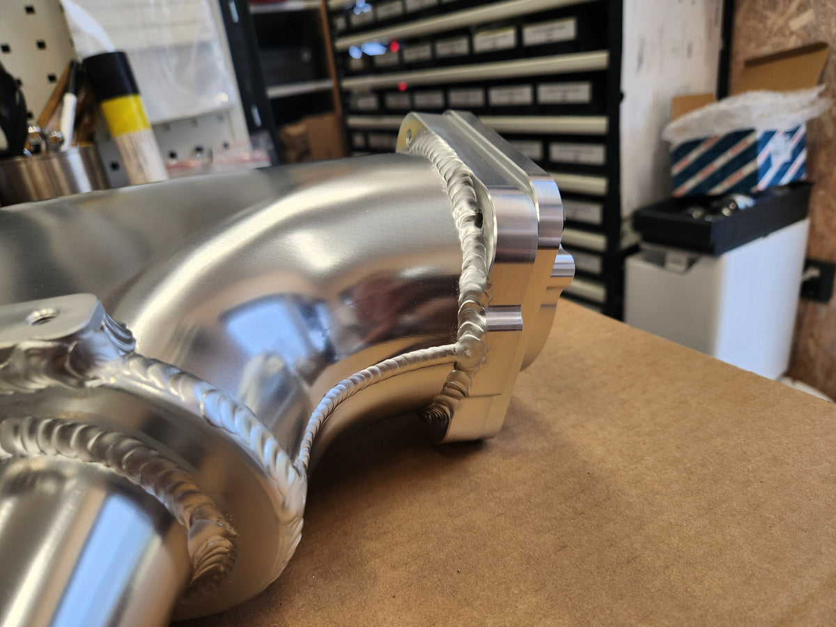 KKD motorsrpot Kaasuläpän Billet Adapterilaippa (74mm Bocch) KAKKOSLAATUINEN