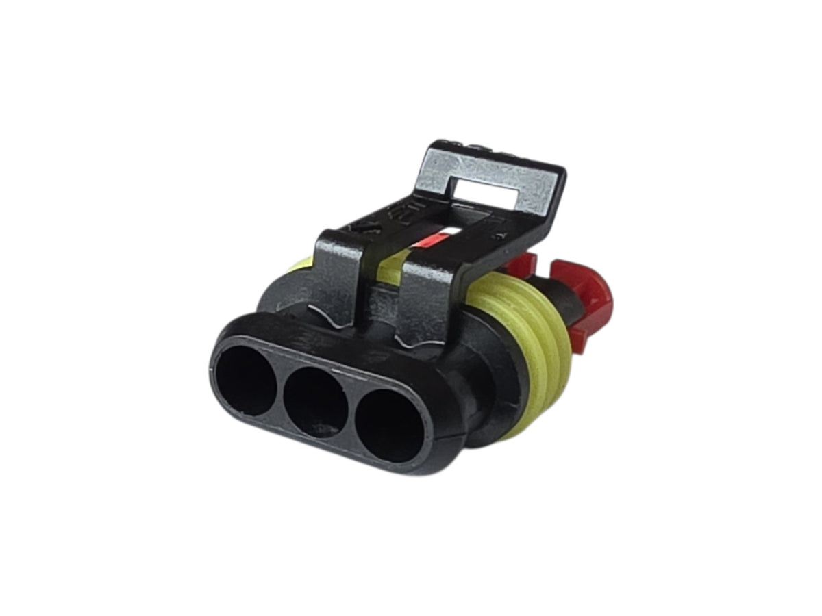 AMP Superseal 1.5 3-napainen Liitin Naaras
