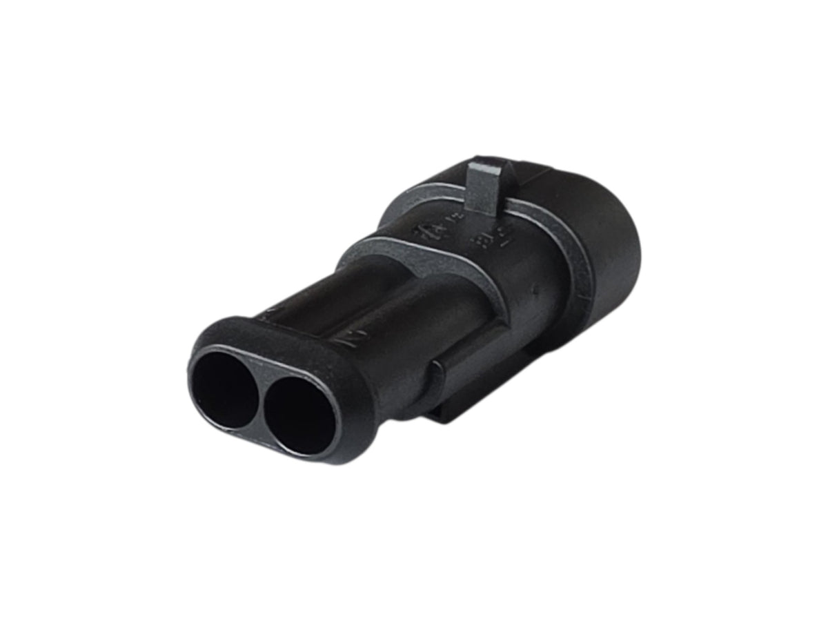 AMP Superseal 1.5 2-napainen Liitin Uros