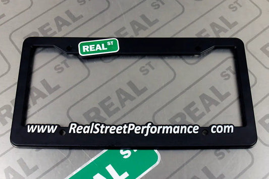 Real Street License Plate Frame